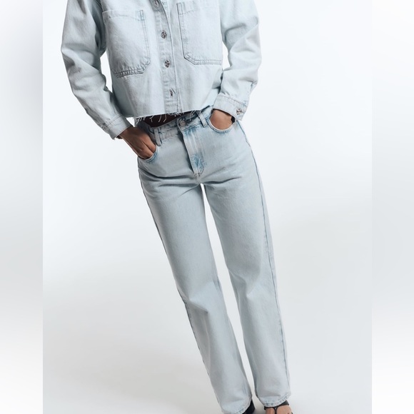 High rise - Straight denim - Picture 7 of 8